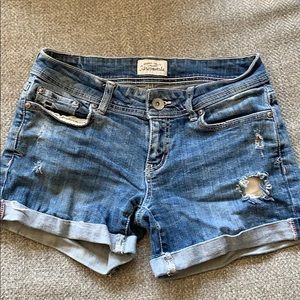 jean shorts
